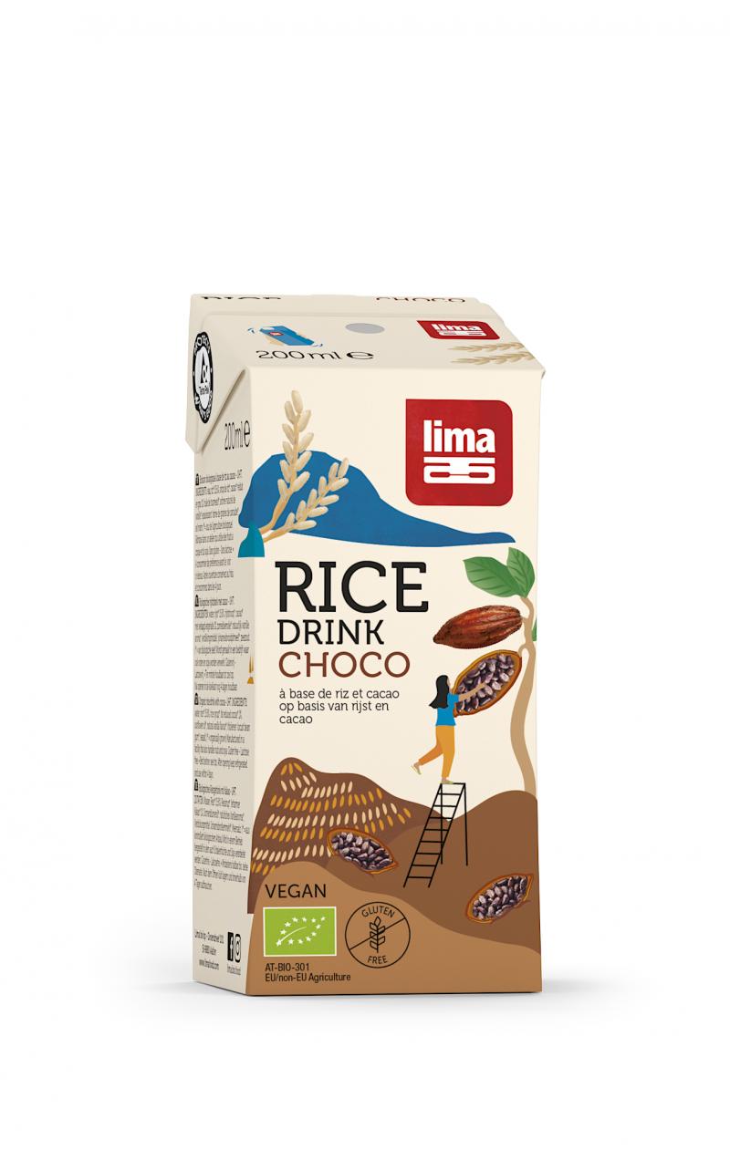 Lima Rice drink choco bio 200ml
